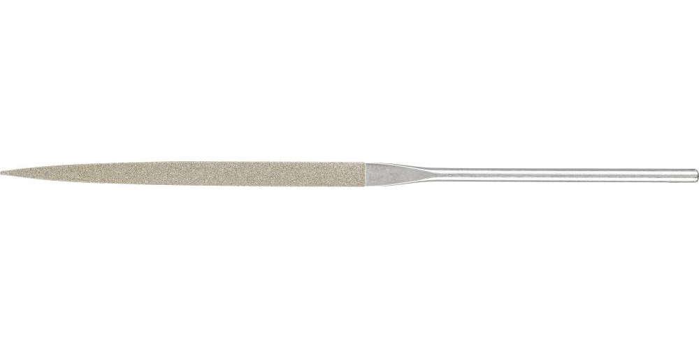 Diamantnålfil flatspets, rund kant 140mm