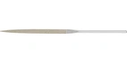 Diamantnålfil flatspets, rund kant 140mm