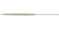 Diamantnålfil flatspets, rund kant 140mm