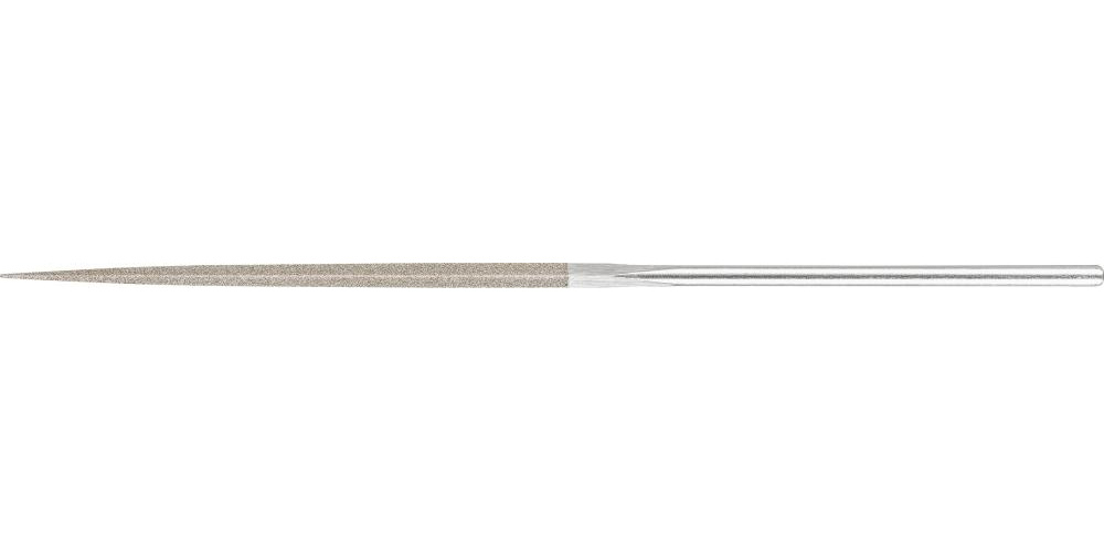 Diamantnålfil trekant, 140mm