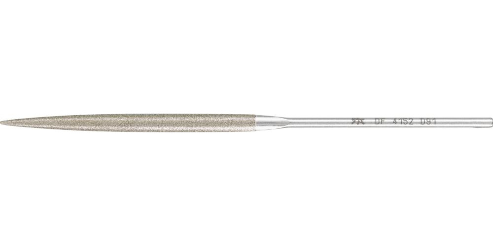 Diamantnålfil halvrund, 140mm