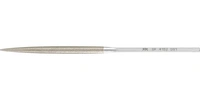 Diamantnålfil halvrund, 140mm