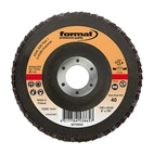Lamellrondell, Konvex 12°, Zirkon, 125mm K40