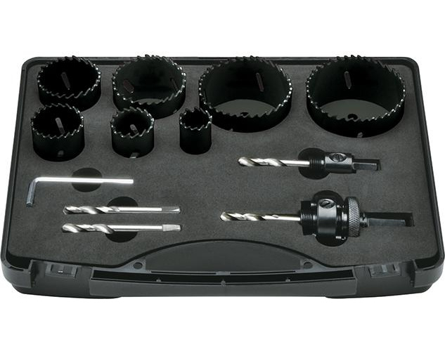 Hålsågsats HSS Bimetall 22-68mm, 11-delar