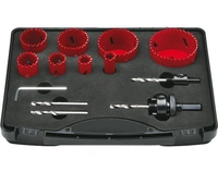 Hålsågsats HSS-E Bimetall 16-67mm, 12-delar