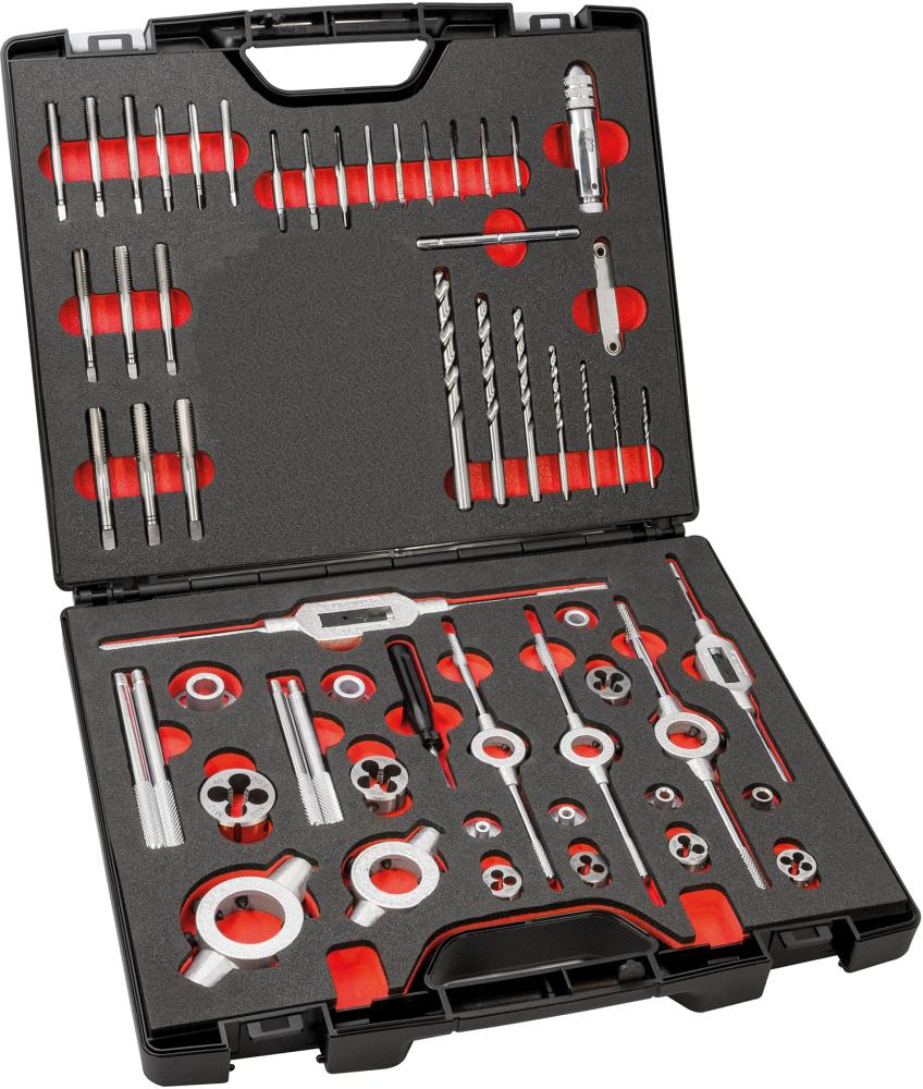 Gängsats HSS M3-M12 52-delar