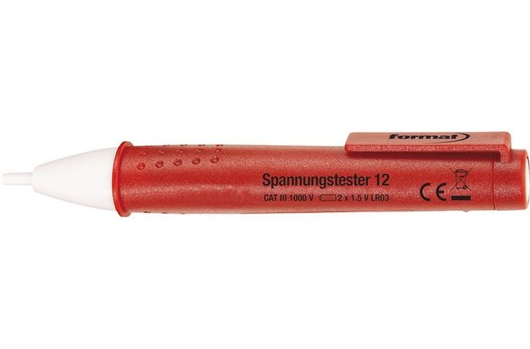 Spänningsprovare induktiv 12-1000V AC