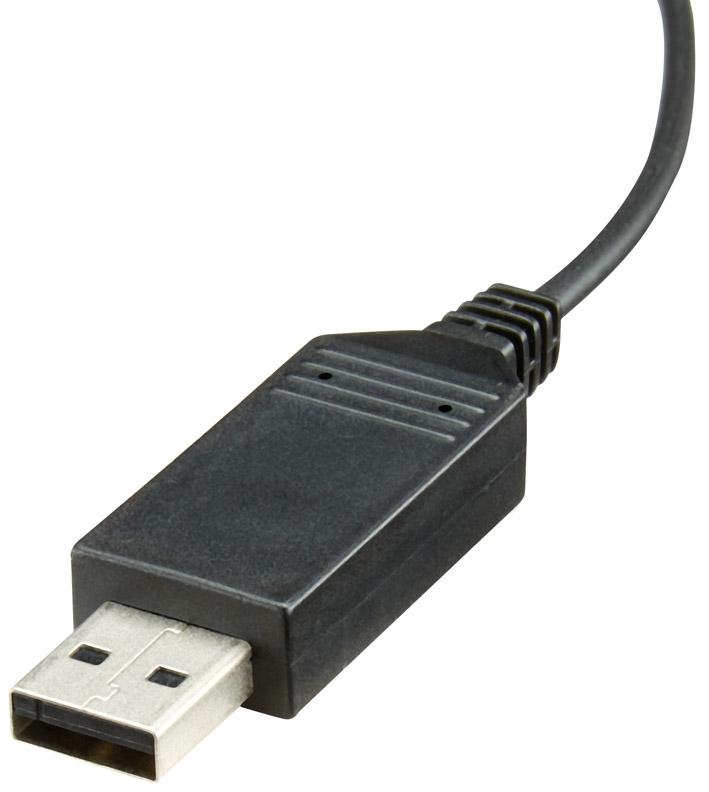 Datakabel USB inkl. Software, 2 Meter