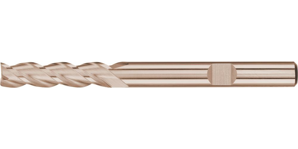 Pinnfräs för aluminium DIN 844 B L H