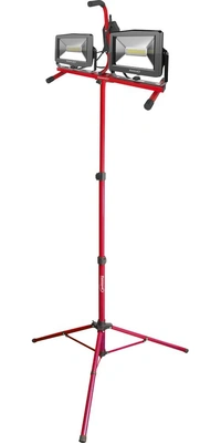 Arbetslampor LED med stativ 2x30W 2400 lm IP54