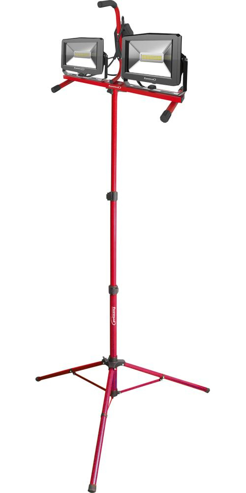 Arbetslampor LED med stativ 2x30W 2400 lm IP54