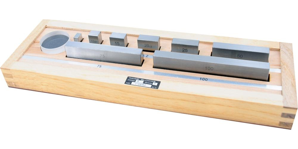 Test set för mikrometer T1 9-delar stål