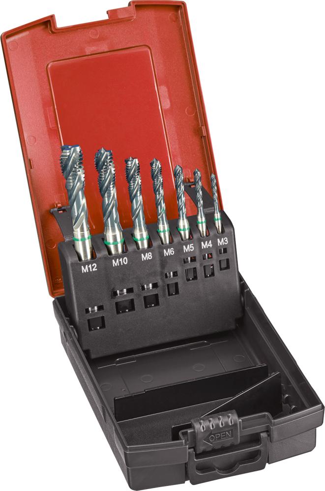Maskingängtappsats DIN 371 HSSE UNI BH GT M3-M12