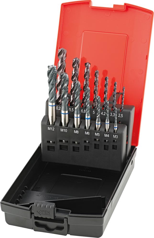 Maskingängtappsats INOX BH GT M3-12
