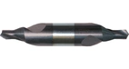 Dubbhålsborr DIN 333A HSSE TiAlN 1,0mm