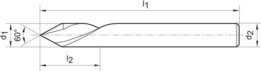 Gravyrfräs WN HM 3,0mm 60°