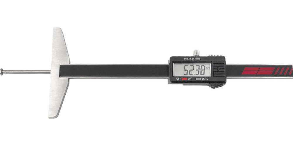 Digitalt Djupskjutmått med skivmätinsats 100mm