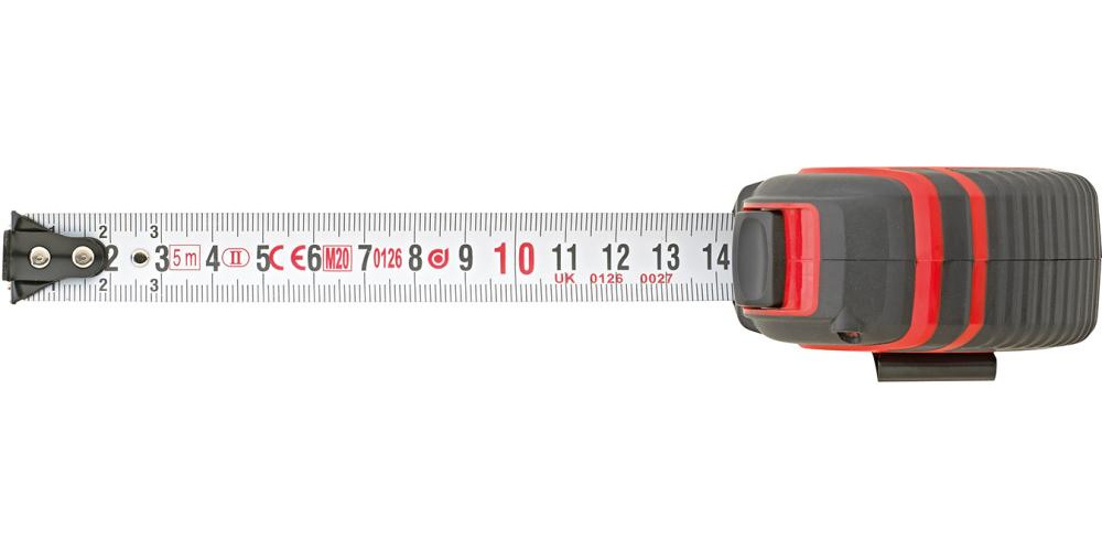 Måttband 5mx19mm med magnet EG2