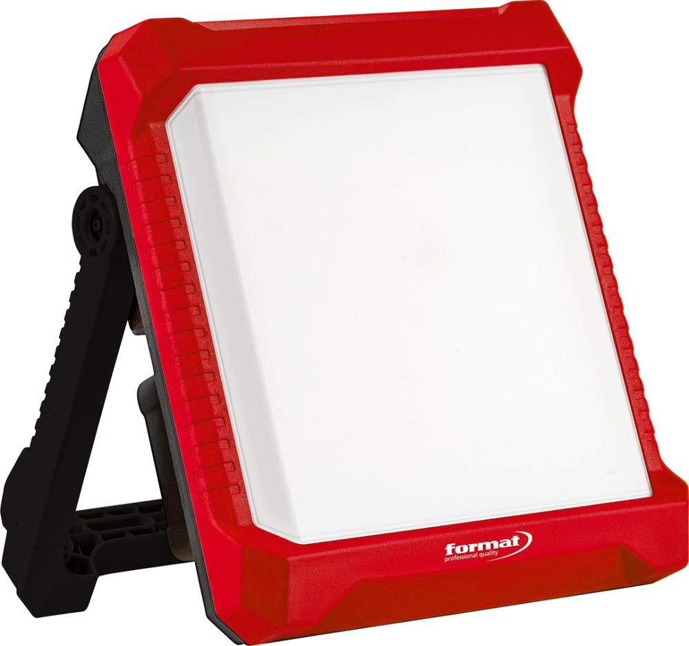 Arbetsbelysning LED 700-5000lm, ställbar färgtemperatur 2700-6500K, inkl. 5 batteriadaptrar