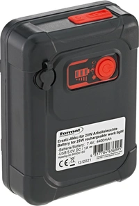 Batteri 4400mAh för arbetslampa 20W 1600lm