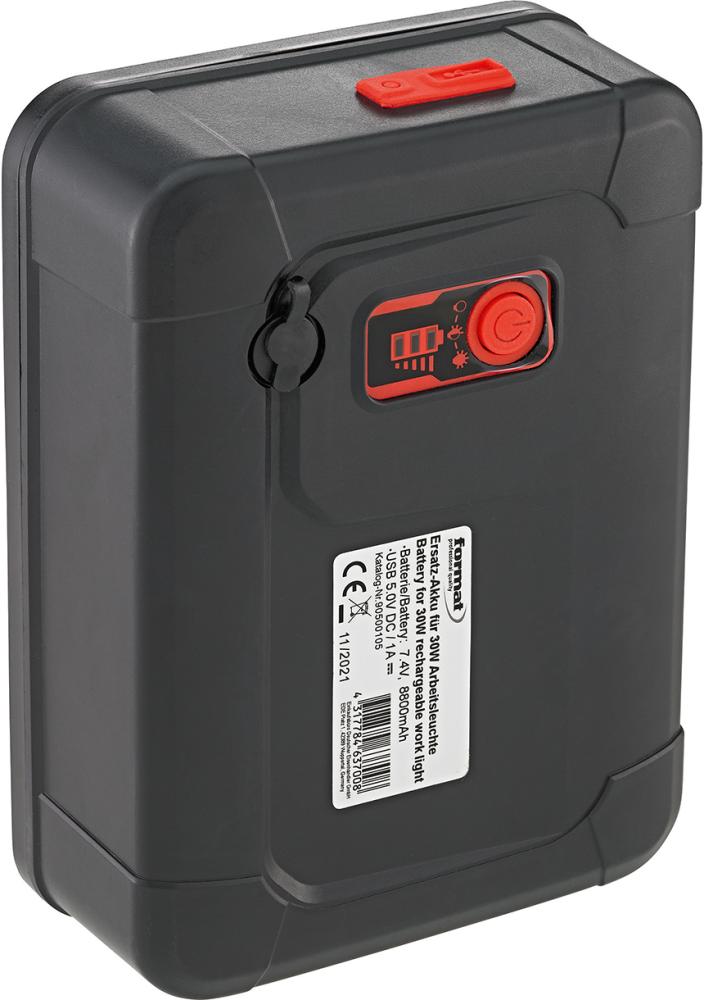 Batteri 8800mAh för arbetslampa 30W 2550lm