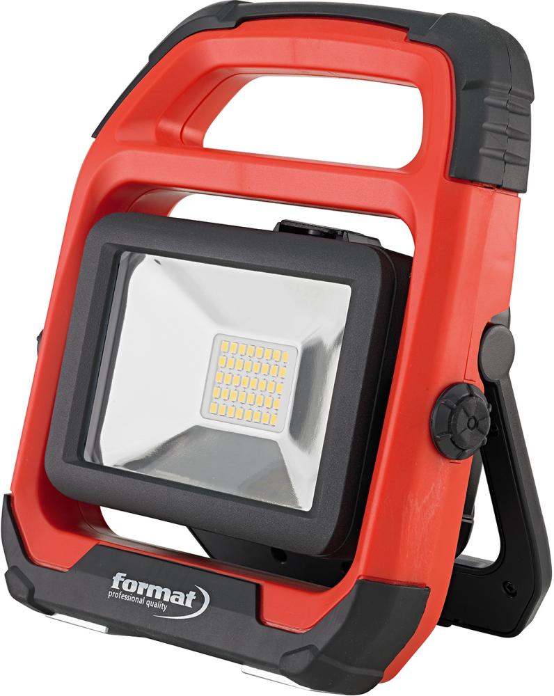 Arbetslampa LED 20W 1600lm, uppladdningsbar, magnet IP44