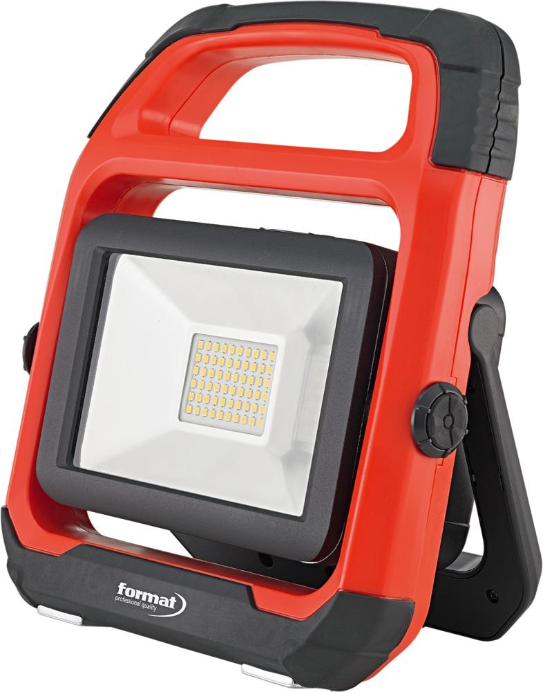 Arbetslampa LED 30W 2550lm, uppladdningsbar, magnet IP44