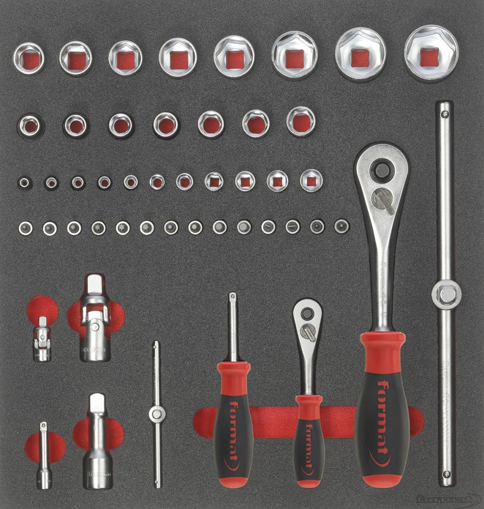 Hylsnyckelinsats 1/4" & 1/2" 2/3