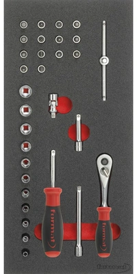 Hylsnyckelinsats 1/4" 1/3