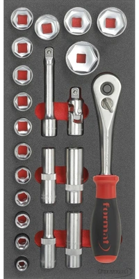Hylsnyckelinsats 1/2" 1/3