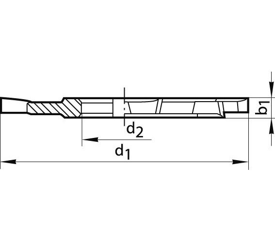 Skivfräs DIN 885A HSSE