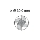 Pinnfräs DIN 844L HSSE 10,00mm