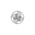 Pinnfräs DIN 844K PM TiAIN 1,00mm