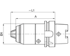 CNC-Borrchuck kort D69893 IK 1-16mm HSK 63