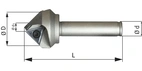 Fasfräs 45° D45mm Z1 för TCGX 163504