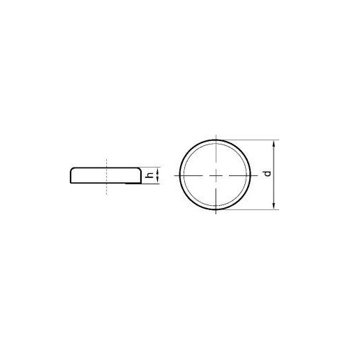 Neodym Magnet stl. 10x4,5mm
