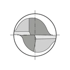 Pinnfräs DIN 6527-K HM TiAIN HA Z2