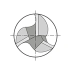 Pinnfräs DIN 6527-L HM TiAlN HB Z3
