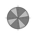 Fasfräs NC DIN 6527 HM 10,0mm 60° TiAIN