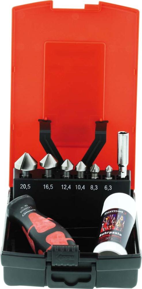 Försänkarsats Konisk Bitsskaft 90° 6,3-20,5mm