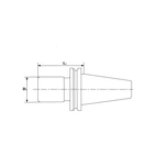 Gängchuck Synchro DIN 69871 EX ER16 SK40 M3-8
