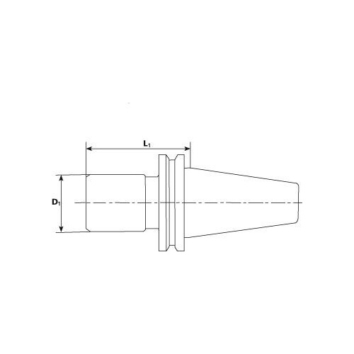 Gängchuck Synchro JISB6339 BT50 EX ER