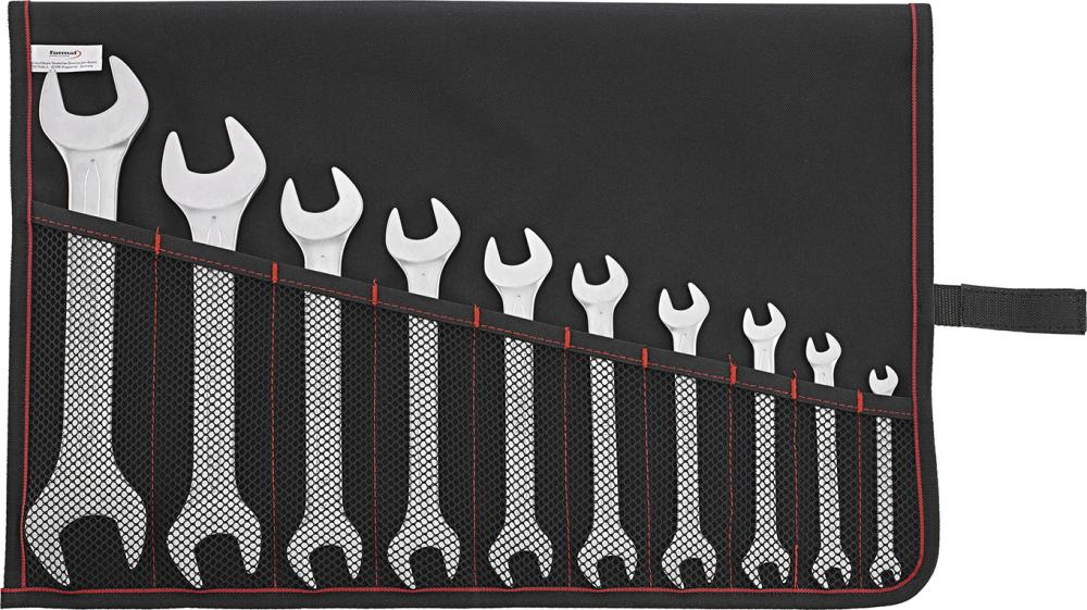 Dubbel U-Nyckelsats DIN 3110 / 10-delar 6-32mm