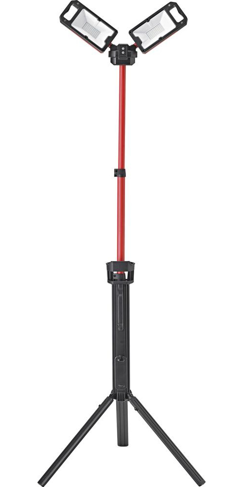 Arbetsbelysning Hybrid LED TWIN m. stativ 5000lm