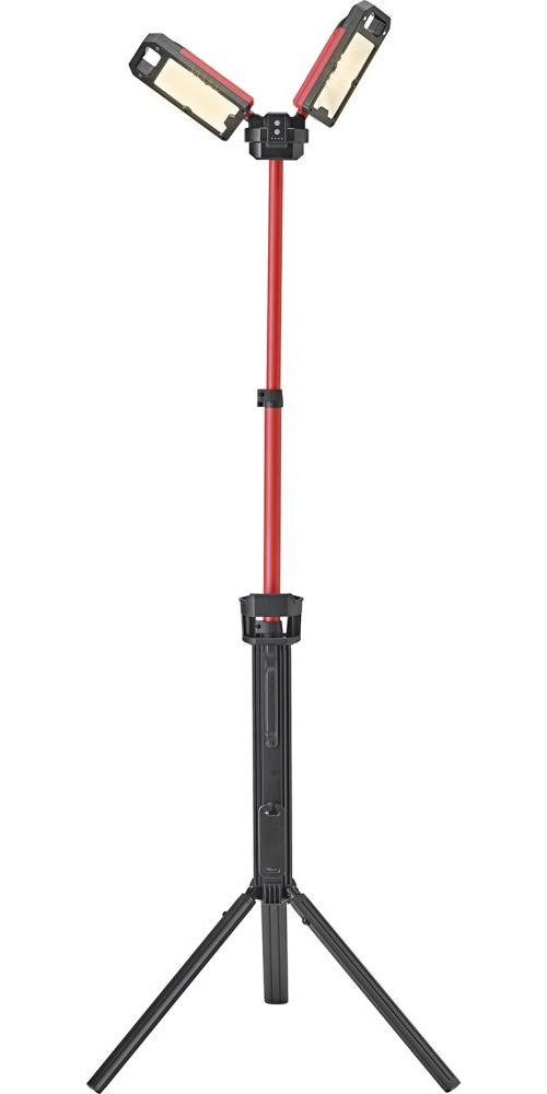 Arbetsbelysning Hybrid LED TWIN m. stativ 5000lm