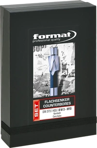 Planförsänkarsats DIN 373 HSS M3-M10 KH