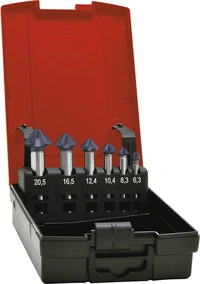 Konisk försänkarsats 4-skärig DIN 335C HSS TiAIN 90° 6,3-20,5mm