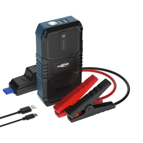 Starthjälp 12V Max 1500A /10000 mAh med belysning