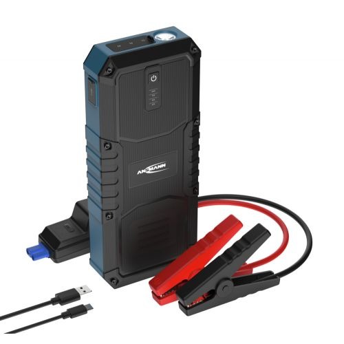 Starthjälp 12V Max 2500A /16000mAh med belysning