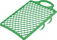 Färggaller plast, 280x320mm, grönt